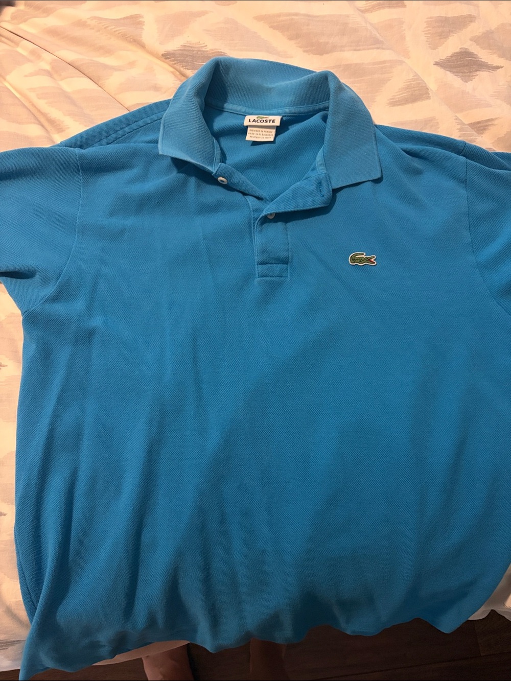 Lacoste Men’s Polo Shirt - Bright Blue